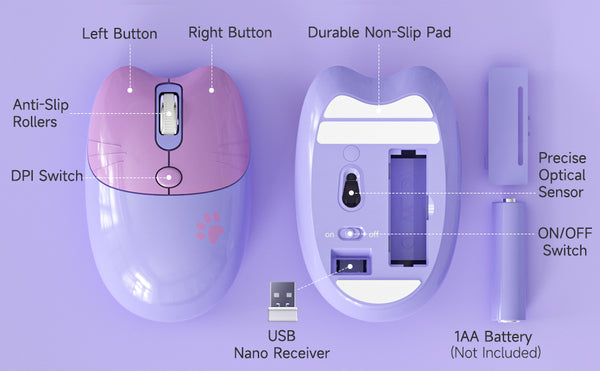 M3 Kitten Wireless Mouse