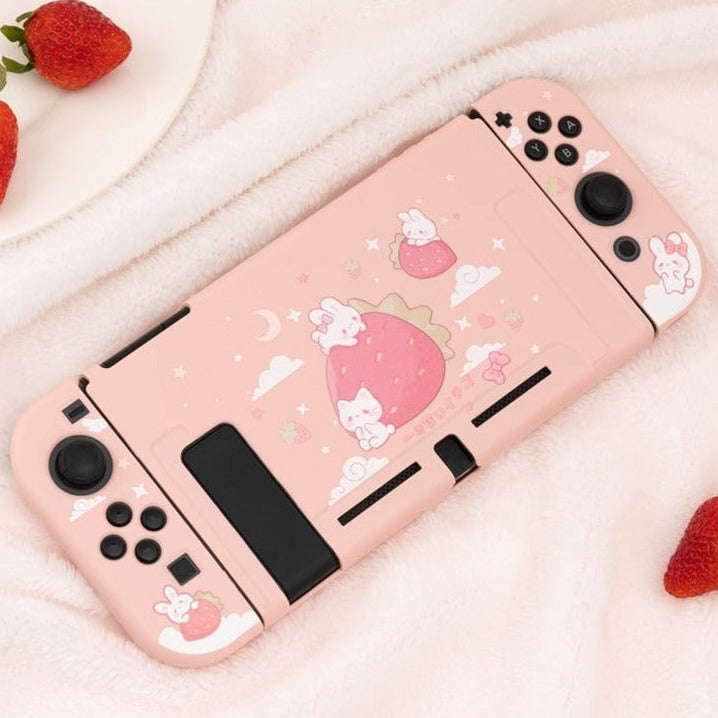 Pink Switch Case ๐ฐ Cute Nintendo Switch Case Pink Gaming ๐