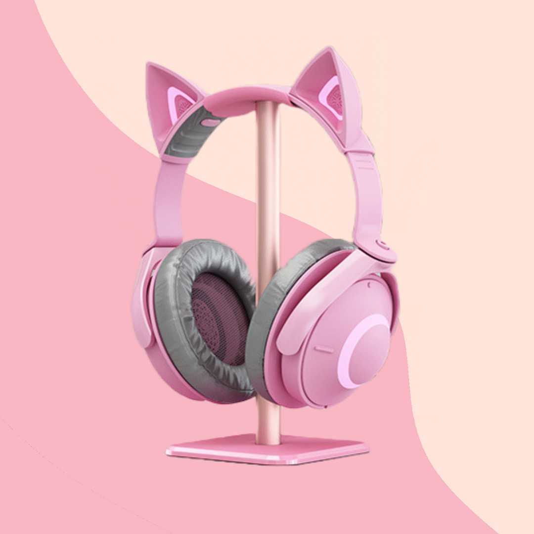 Pink Headphone Stand 🎧 Keep your Headphones Safe Pink Gaming 💗