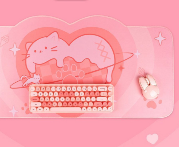 Pink Bunny Ears -  Wireless Mouse