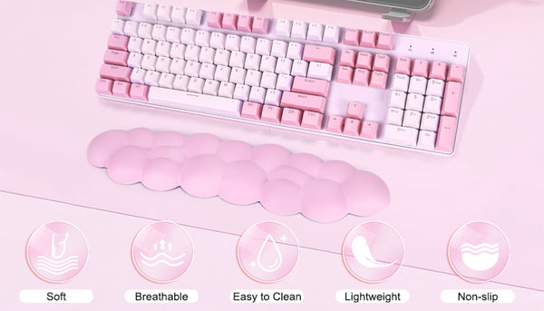 Pinky Clouds - Hand Wrist Rest
