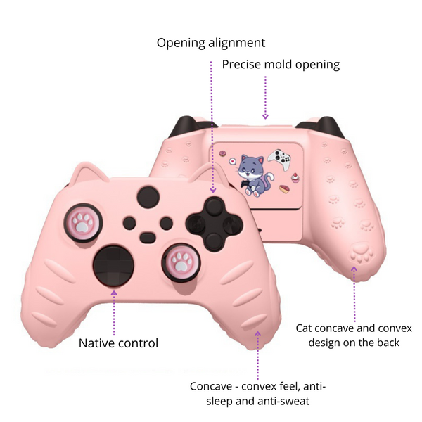 Kitty Gamer - Xbox Series X/S Controller Silicone Cover
