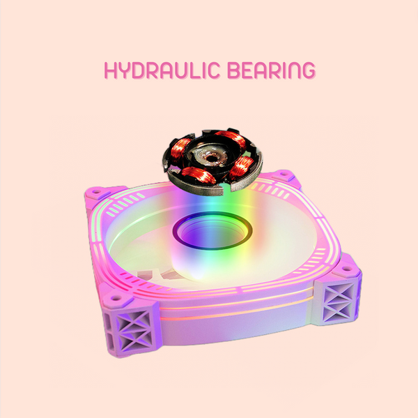 PC Cooling Fan - Pink Aura