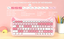 Load image into Gallery viewer, CAT Wireless and Silent Keyboard and Mouse Set
