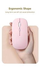 Load image into Gallery viewer, Macaron Pink Wireless Mouse
