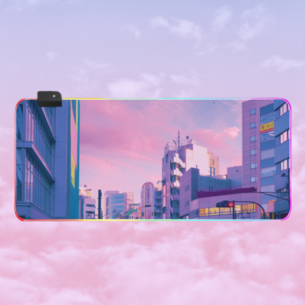 Pink Gaming X Owakita - Gaming Desk Mats