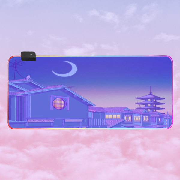 Pink Gaming X Owakita - Gaming Desk Mats