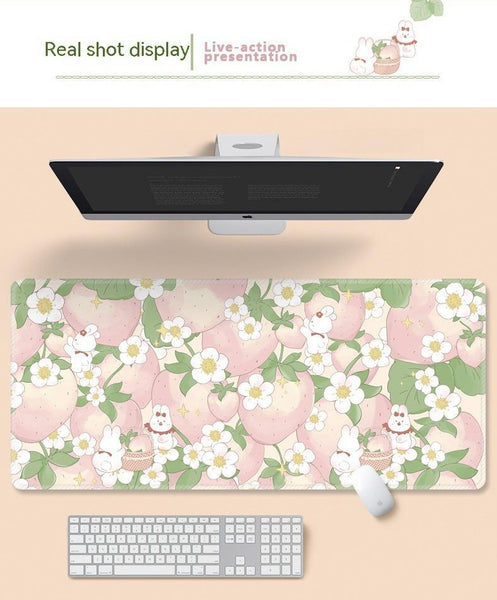 Cuties in Garden - Super Cute Cartoon Mouse Pad