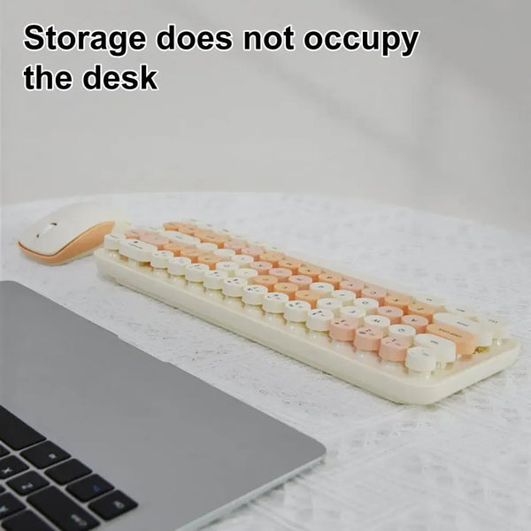 MOFII Macaron 2.4G Wireless Keyboard And Mouse Set