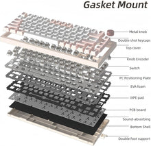 Cargar imagen en el visor de la galería, AK82 Teclado Mecánico de Tres Modos
