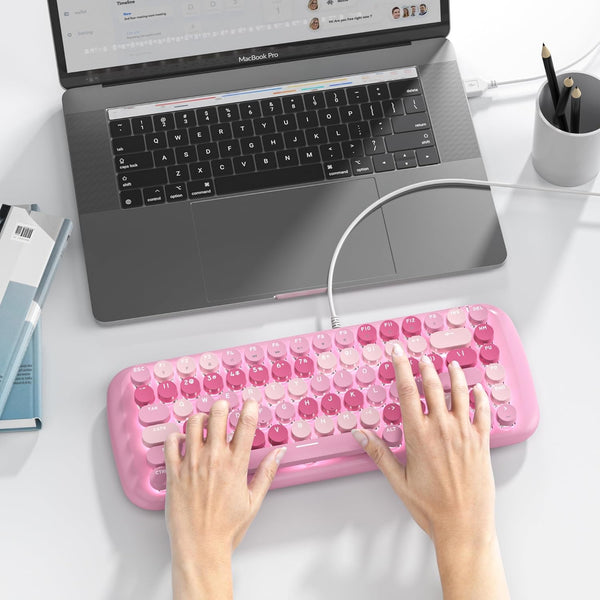 Candy M - Compact 84 Keys, 10 Lighting Effects - Mechanical Keyboard