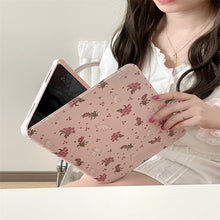 Cargar imagen en el visor de la galería, Funda Floral Rosa para iPad

