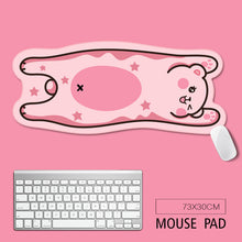 Load image into Gallery viewer, Mouse Pad - Pink Bear
