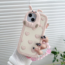 Load image into Gallery viewer, Love Rabbit Silicone Protective iPhone Cover

