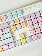 Load image into Gallery viewer, Cute Candy Bear MOA Keycap Sublimation 131 Key Small Full Set
