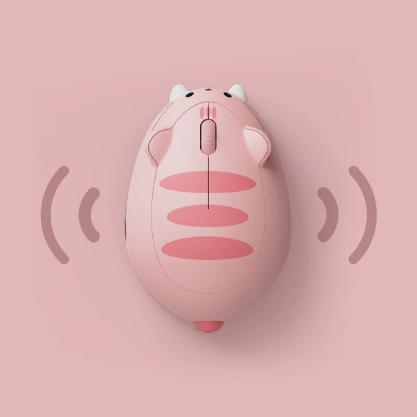 Pink Wireless Cat Mouse
