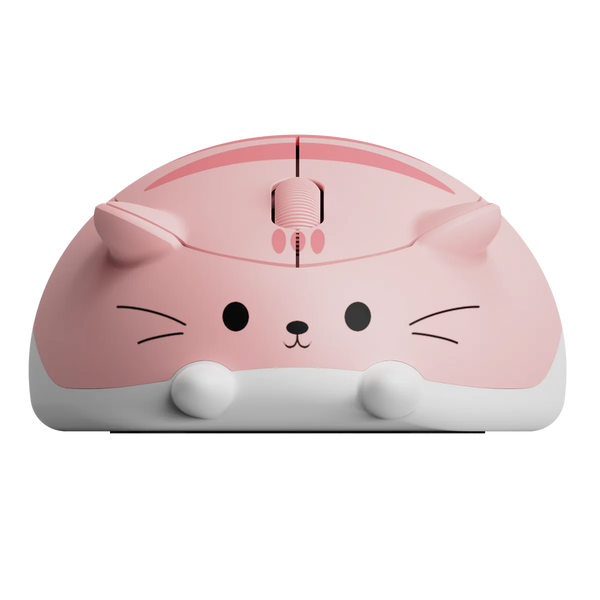 Pink Wireless Cat Mouse