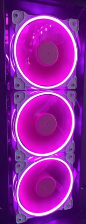 ARGB Temperature Controlled PC Fan - ID-Cooling ZF-12025