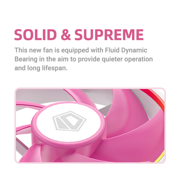 ID-Cooling AF-127-PINK - Case Fan - 120mm