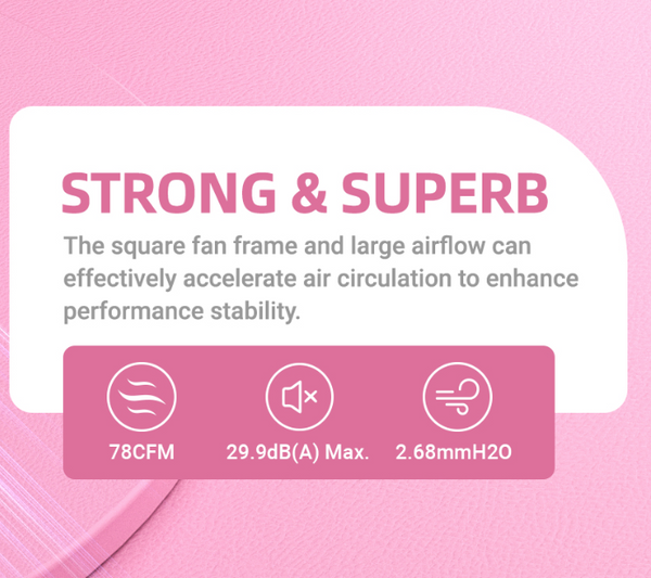 ID-Cooling AF-127-PINK - Case Fan - 120mm