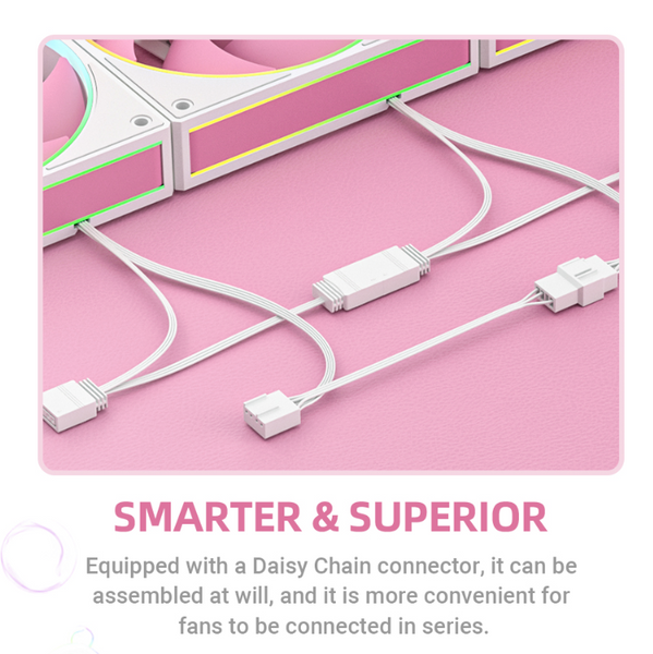 ID-Cooling AF-127-PINK - Case Fan - 120mm