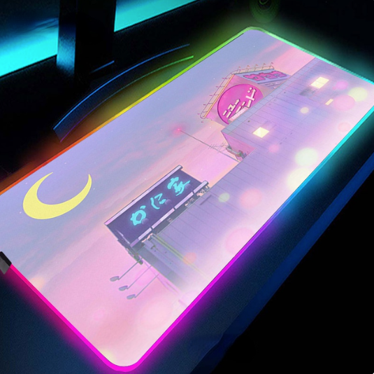 Pink Gaming X Owakita - Gaming Desk Mats