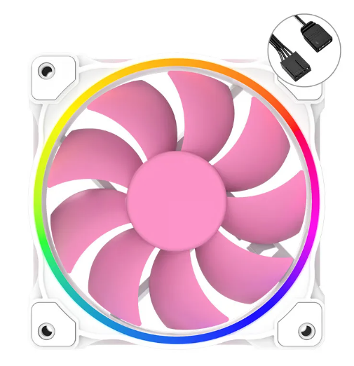 ARGB Temperature Controlled PC Fan - ID-Cooling ZF-12025