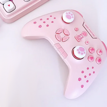 Load image into Gallery viewer, Pink Kitty Paws - Dareu H105 - New Wireless Bluetooth Game Controller

