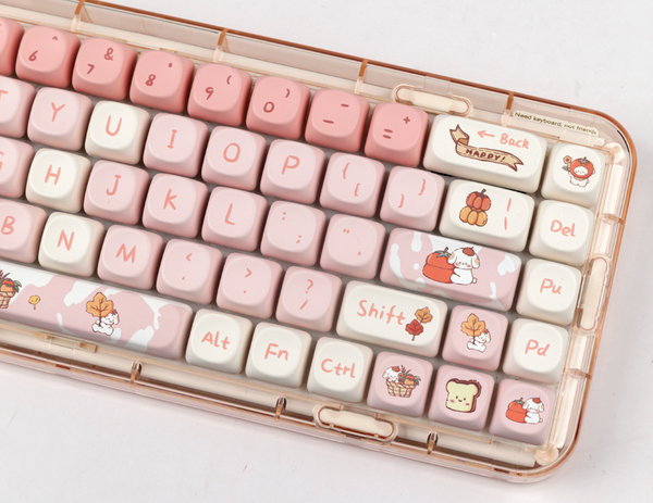 Cute Puppy Keyboard Keycaps - MOA Profile