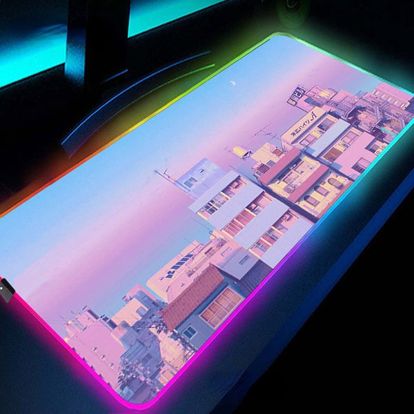 Pink Gaming X Owakita - Gaming Desk Mats