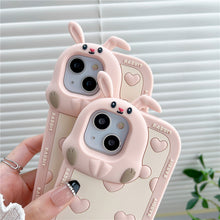 Cargar imagen en el visor de la galería, Love Rabbit - Funda de Siliciona para iPhone
