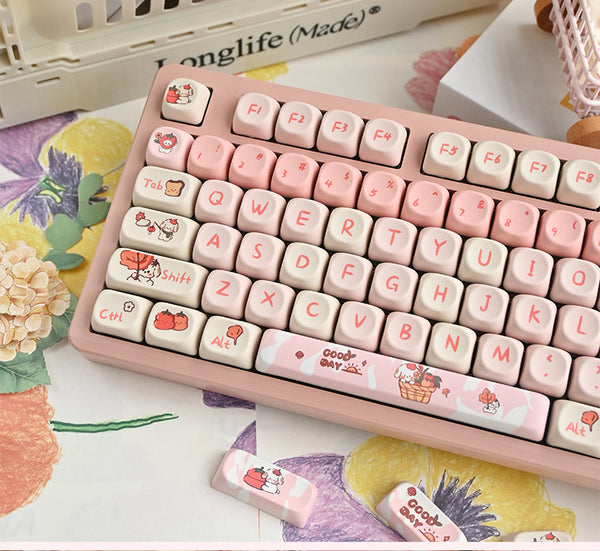 Cute Puppy Keyboard Keycaps - MOA Profile