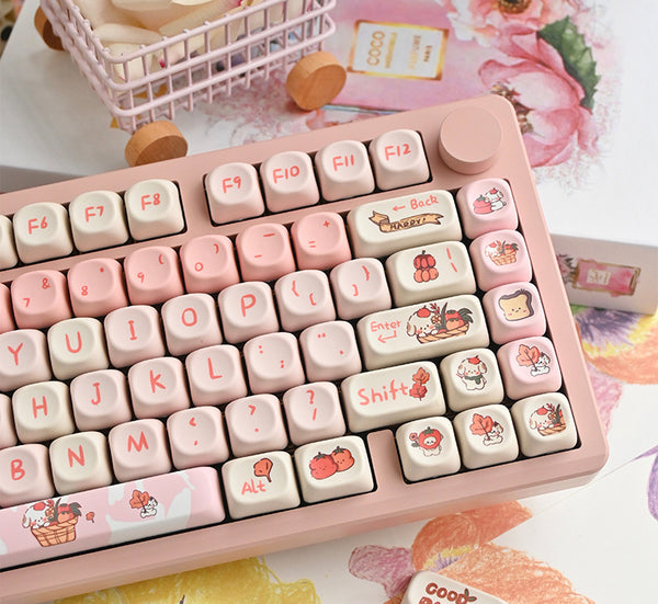 Cute Puppy Keyboard Keycaps - MOA Profile