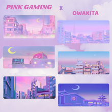 Load image into Gallery viewer, Pink Gaming X Owakita - Gaming Desk Mats
