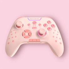 Load image into Gallery viewer, Pink Kitty Paws - Dareu H105 - New Wireless Bluetooth Game Controller
