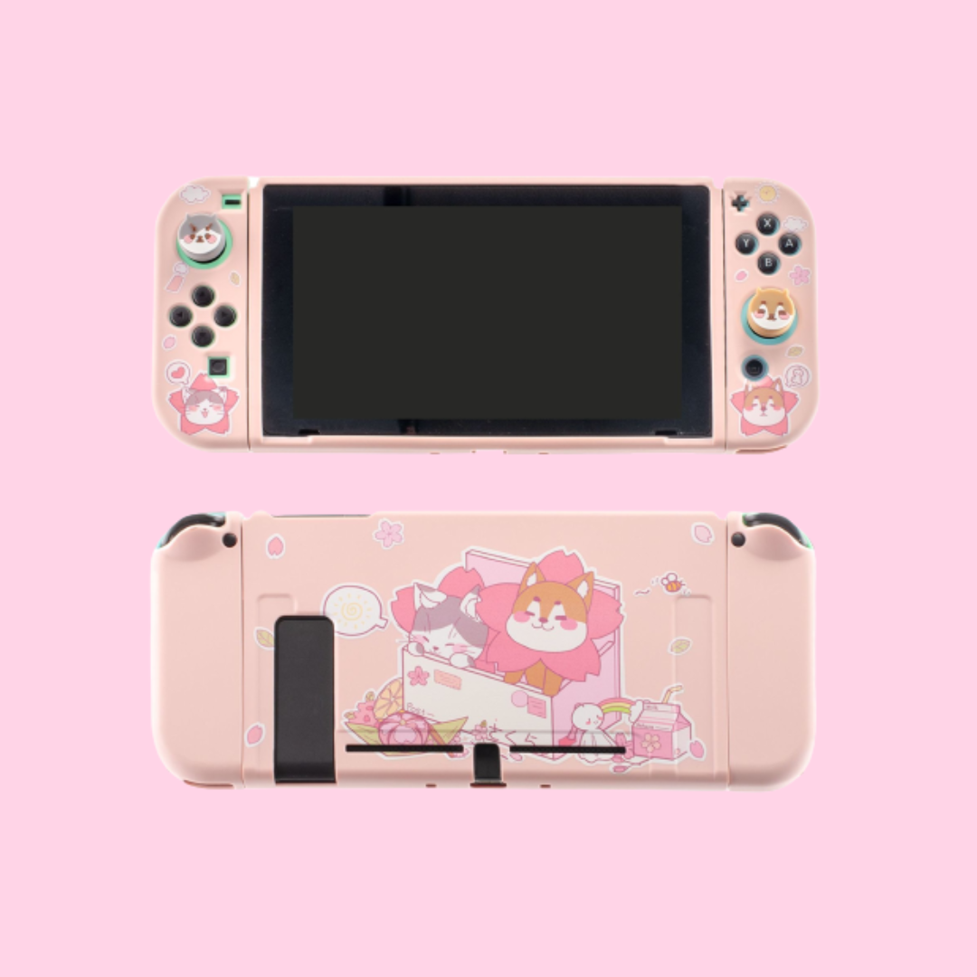 Pink Switch Case Pink Gaming Cute Nintendo Switch Case