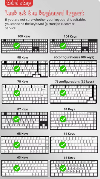 Tea Time with Cats – Purple & Pink Keycap Set (132 Keys) MOA Height