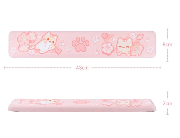 Cherry Blossom Cats - Wrist Rest