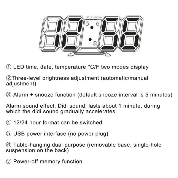 3D Digital Clock