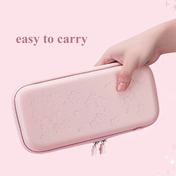 Nintendo Switch and OLED Case - Sakura Switch
