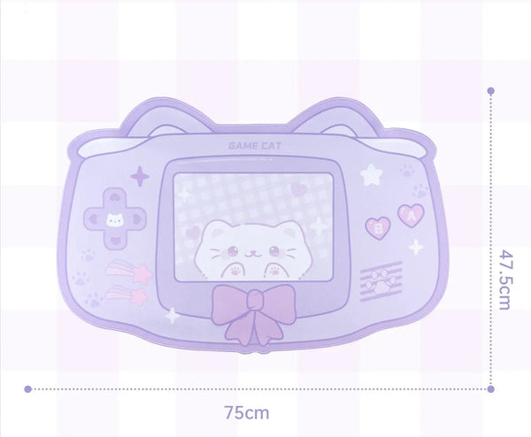 Pinky Gaming Cat - Mouse Pad