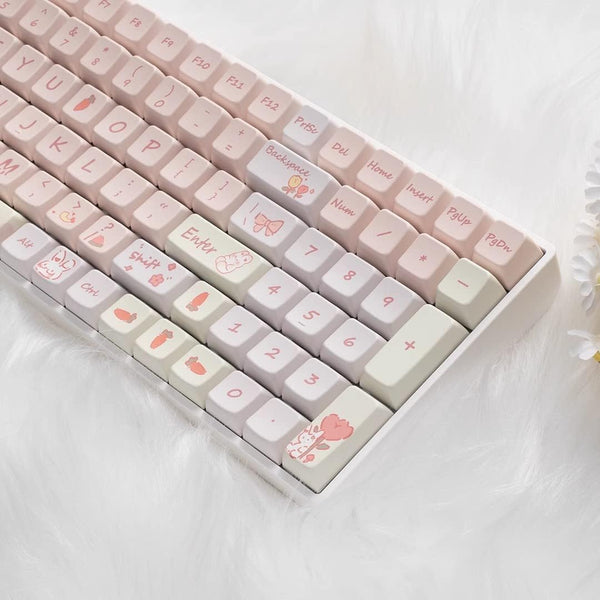 Spring Bunnies - Juego de 66 teclas MDA de PBT