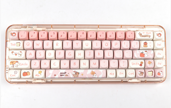 Cute Puppy Keyboard Keycaps - MOA Profile