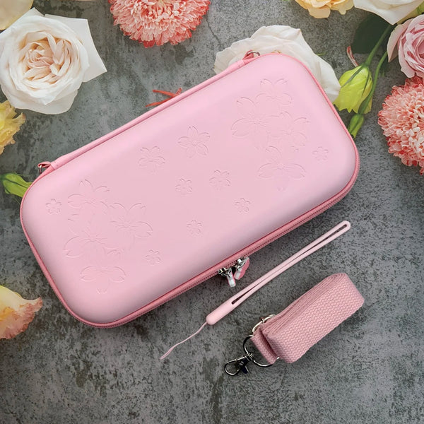 Nintendo Switch and OLED Case - Sakura Switch
