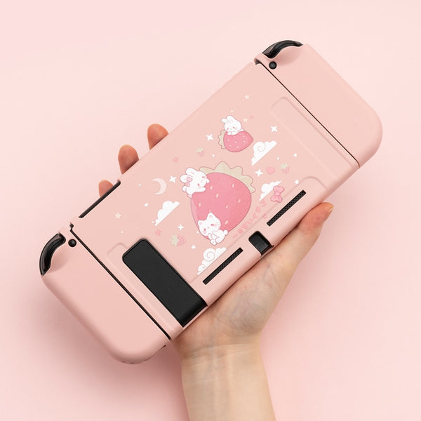 Nintendo Switch Protective Case - Strawberry Bunny