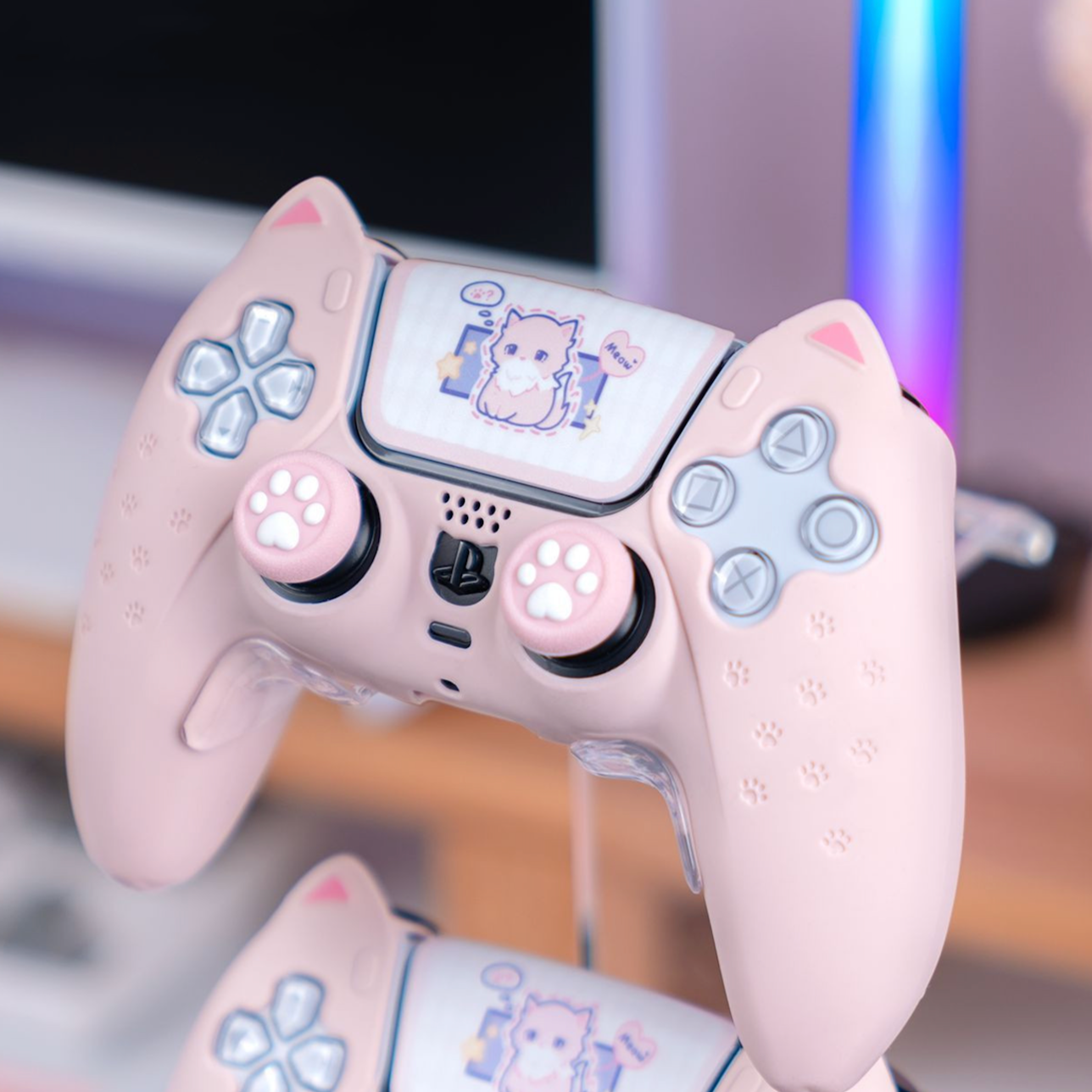 Pink PS5 Controller Cover Skin | Pink Gaming 💖