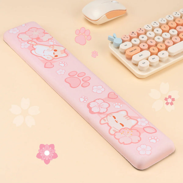 Cherry Blossom Cats - Wrist Rest
