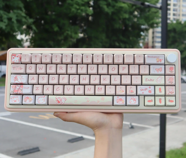 Spring Bunnies - Juego de 66 teclas MDA de PBT