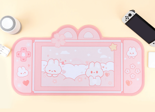 Pinky Bunnies - Mouse Pad