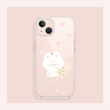 Load image into Gallery viewer, Pink Hearts and Cuddly Bears - iPhone Case
